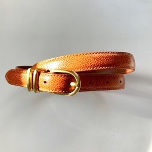 COACH Vintage Genuine Leather Mandarin Tan Belt